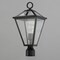 Maxim Lighting Prism 1-Light Outdoor Post Lantern, Black 30568CLBK - alternate 2
